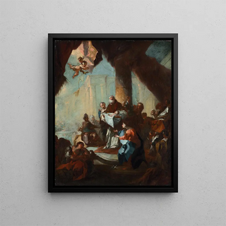 Franz Anton Maulbertsch - Study for The Presentation of Christ in the Temple for Saint Ulrich Vienna.webp