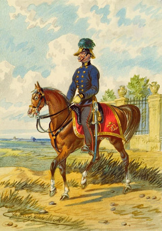 Franz Gerasch - Soldat zu Pferd.webp