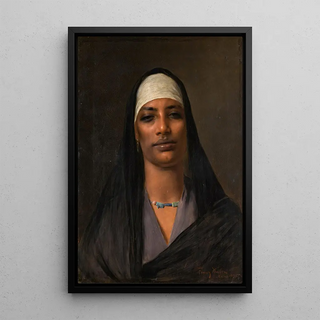 Franz Xaver Kosler - Egyptian woman with a lapis necklace.webp