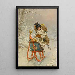 Frederik Hendrik Kaemmerer - The Sleigh Ride.webp