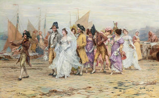 Frederik Hendrik Kaemmerer - The Wedding Procession.webp