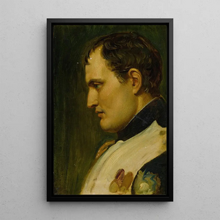 French School - Napoleon Bonaparte In Profile.webp