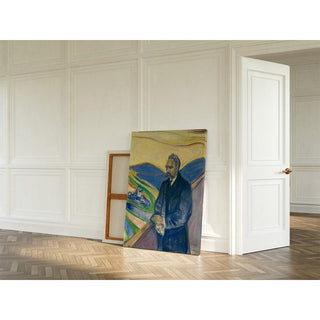 Friedrich Nietzsche - Edvard Munch | Reproduction Tableau Décoration murale affiche copie