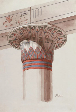 Friedrich Maximilian Hessemer - A Capital From Thebes.webp