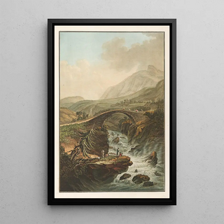 Friedrich Rosenberg - Vue dun pont sur lAar Canton de Berne.webp