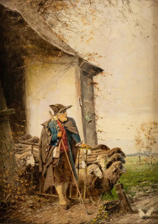 Fritz Beinke - Departure of the shepherd.webp