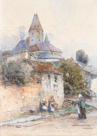 Fritz Lach - Laudresses in Weienkirchen in Wachau valley.webp