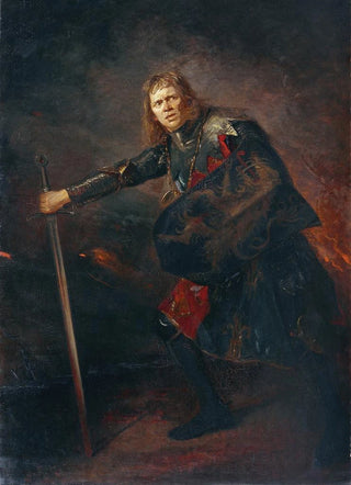 Fritz von Uhde - The actor Alois Wohlmuth as Richard III.webp