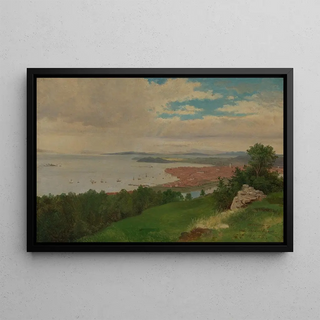 Georg Eduard Otto Saal - Blick auf Trondhjem.webp