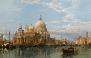 George Clarkson Stanfield - Santa Maria Della Salute Venice.webp