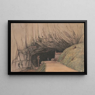 George Cumberland - Entrance to Peak Cavern or Devils Hole Castleton.webp