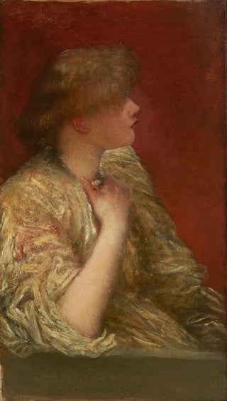 George Frederic Watts - Portrait study Fireside Stories.webp
