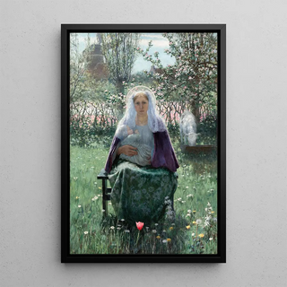 George Hitchcock - The Blessed Mother.webp