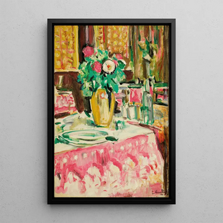 George Leslie Hunter - Still Life with Roses in an Interior.webp