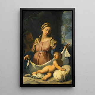 Gian Domenico Cerrini - The Holy Family.webp