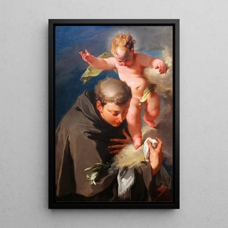 Giovanni Battista Pittoni - The Vision Of Saint Anthony Of Padua.webp
