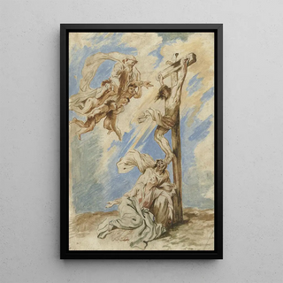 Giovanni Benedetto Castiglione - Christ on the Cross.webp