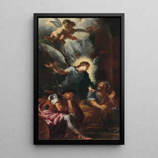 Giovanni Ghisolfi - Bozzetto fr Sta Maria della Vittoria Milano 2 Befreiung des hl Petrus.webp