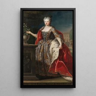 Giovanni Panealbo - Portrait of Anna Cristina di Sulzbach 17041723.webp