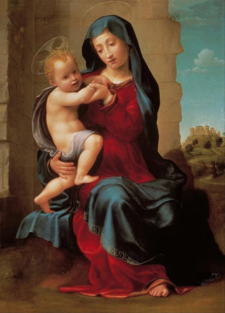 Giuliano Bugiardini - Virgin and child.webp