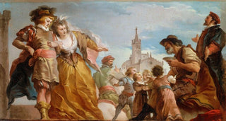 Giuseppe Cades - The Meeting of Gautier Count of Antwerp and his Daughter Violante.webp