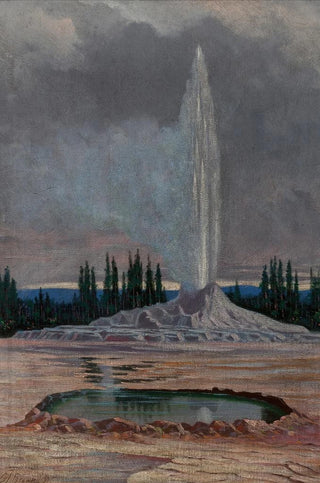 Grafton Tyler Brown - Castle Geyser Yellowstone National Park.webp