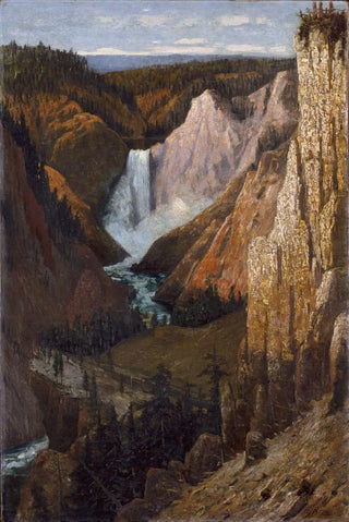 Grafton Tyler Brown - View of the Lower Falls Grand Canyon of the Yellowstone.webp
