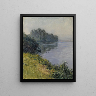 Gustave Caillebotte - La Seine lle Marante par temps brumeux.webp