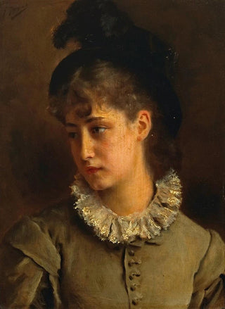 Gustave Jean Jacquet - A solemn beauty.webp