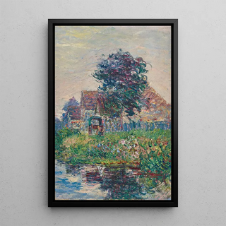 Gustave Loiseau - Bord de la rivire.webp