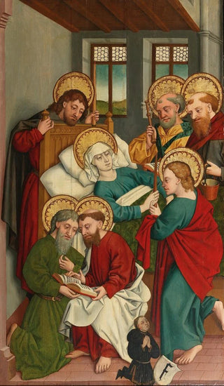 Hans Murer - An altarwing with the Death of the Virgin.webp