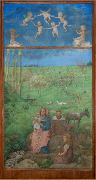 Hans Thoma - Ruhe auf der Flucht.webp