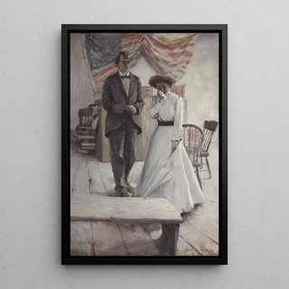 Harvey T Dunn - Alicia I Couldnt Think Nothin That was AginYou The Justice of Gideon.webp