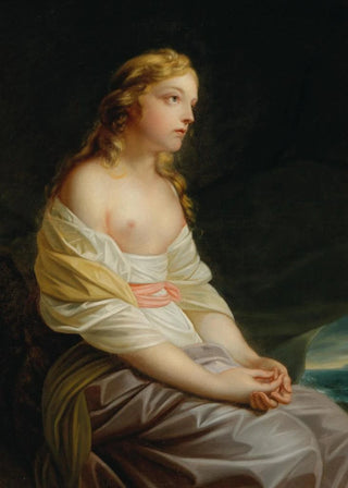 Heinrich Friedrich Fger - Melida a scene from Salomon Gessners idyll The First Navigator.webp