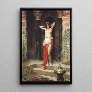 Henri Adrien Tanoux - The Harem Beauty.webp