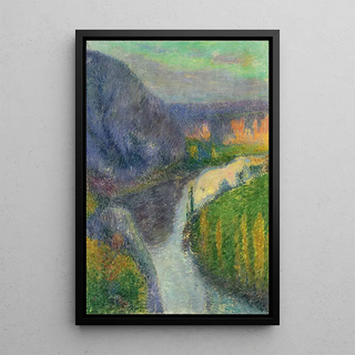 Henri Martin - La Valle Du Lot Prs De SaintCirq Lapopie.webp