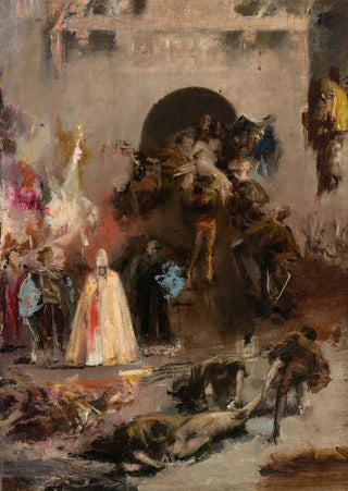 Henri Regnault - Scene From The Spanish Inquisition.webp