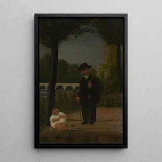 Henri Rousseau - Stroller and Child.webp