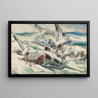Henry Keller - Gulls Feeding.webp