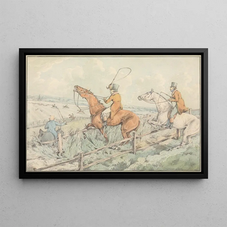 Henry Thomas Alken - Some Do and Some Dont It is All a Notion Getting into a Difficulty.webp