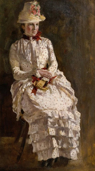 Hermann Groeber - Frau im Sommerkleid.webp