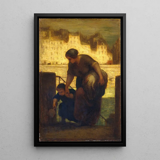 Honor Daumier - The Laundress.webp