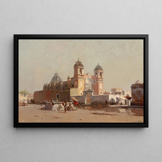 Howard Russell Butler - Church of Santa Anna in Mexico.webp