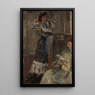 Isaac Israls - Zwei Frauen im Interieur.webp