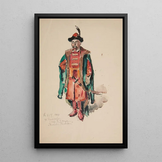 Ivan Ivanec - Mczyzna w kontuszu z karabel.webp