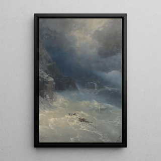 Ivan Konstantinovich Aivazovsky - The storm at Cape Aya.webp