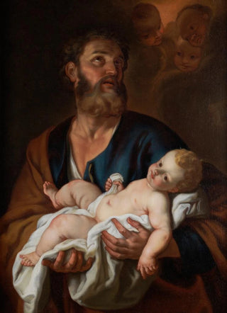 Jacob Leyssens - Jozef met het kind Jezus.webp