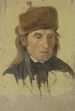 Jakob Becker - Farmer with a fur cap.webp