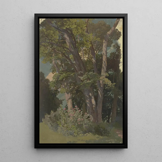 Jakob Becker - Park study glade.webp