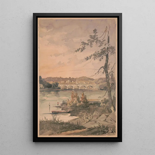 James Fuller Queen - Boys fishing on the banks of the Schuylkill River in Philadelphia.webp